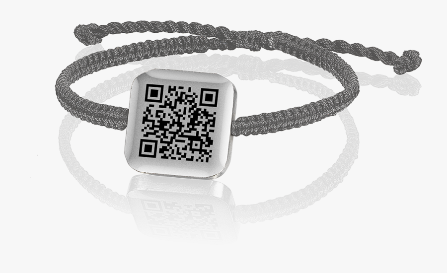 Your E-world Is Just One Scan Away - Qr Code Bracelet, Transparent Clipart