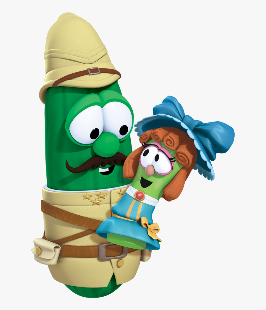 Veggietales Penniless Princess Sarah, Transparent Clipart