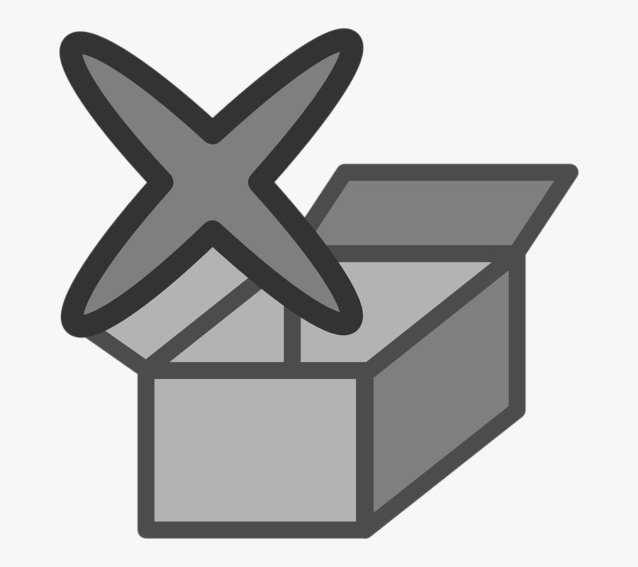 Archive, Delete, Erase, Icon, Deleted - Unpack Clipart, Transparent Clipart