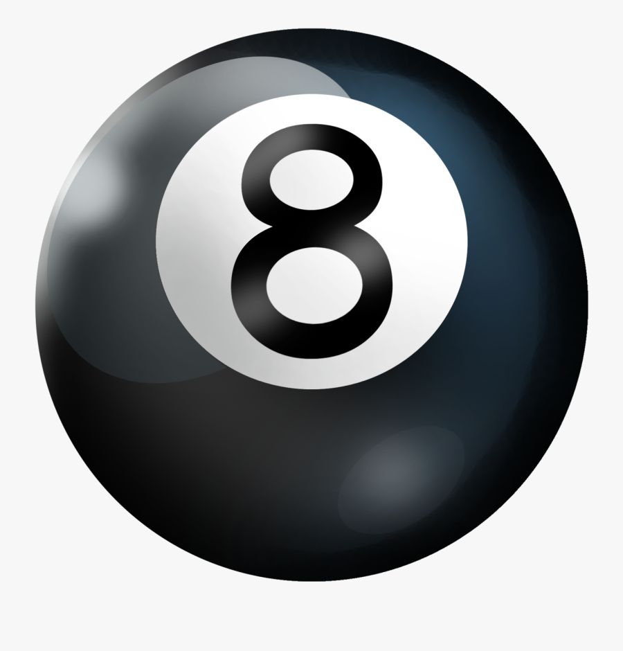 Eight Ball Clipart - Magic 8 Ball Png, Transparent Clipart