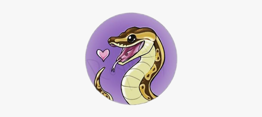 #ballpython #snake #heart #love #cute - Kenyan Sand Boa Drawing, Transparent Clipart