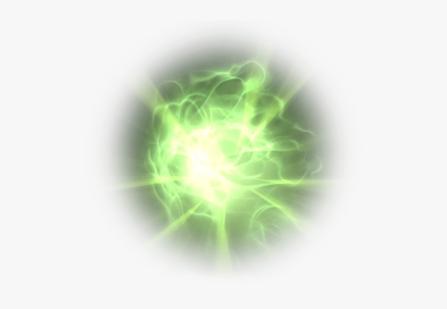 Magic Dazzling Incantation White Glow Clipart - Magic Light Green Png, Transparent Clipart