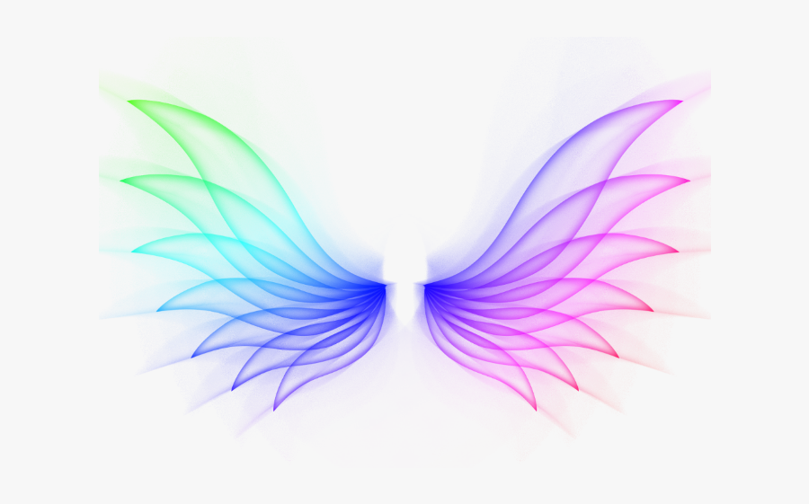 Neon Wings Effect Picsart, Transparent Clipart