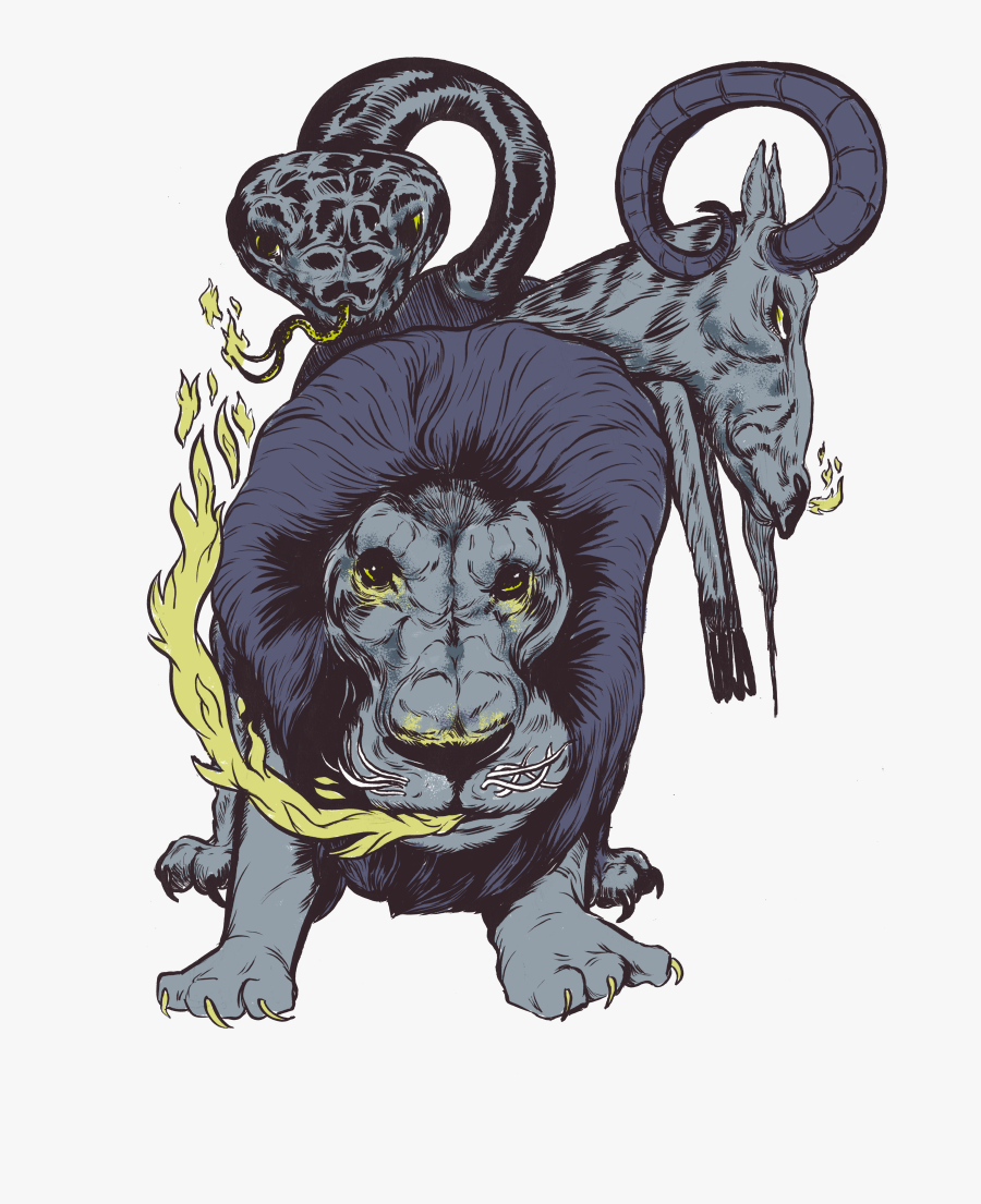 Chimera Clipart Greek Myth, Transparent Clipart