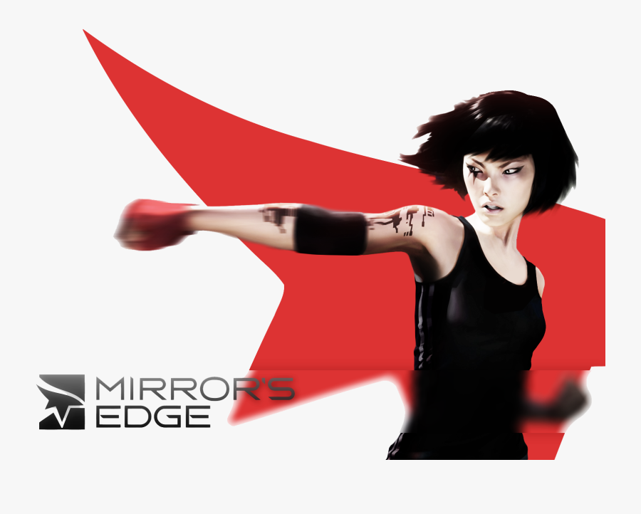 Mirrors Edge Transparent Vector, Clipart, Psd - Mirror's Edge Transparent, Transparent Clipart