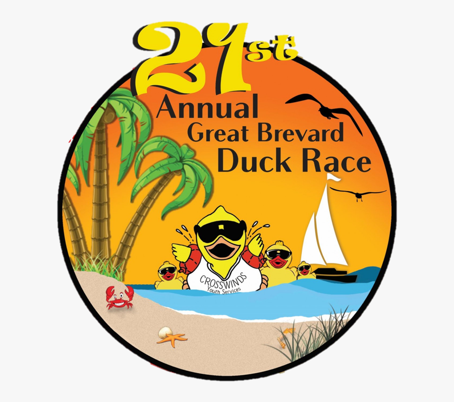 The 21st Annual Great Brevard Duck Race, Transparent Clipart