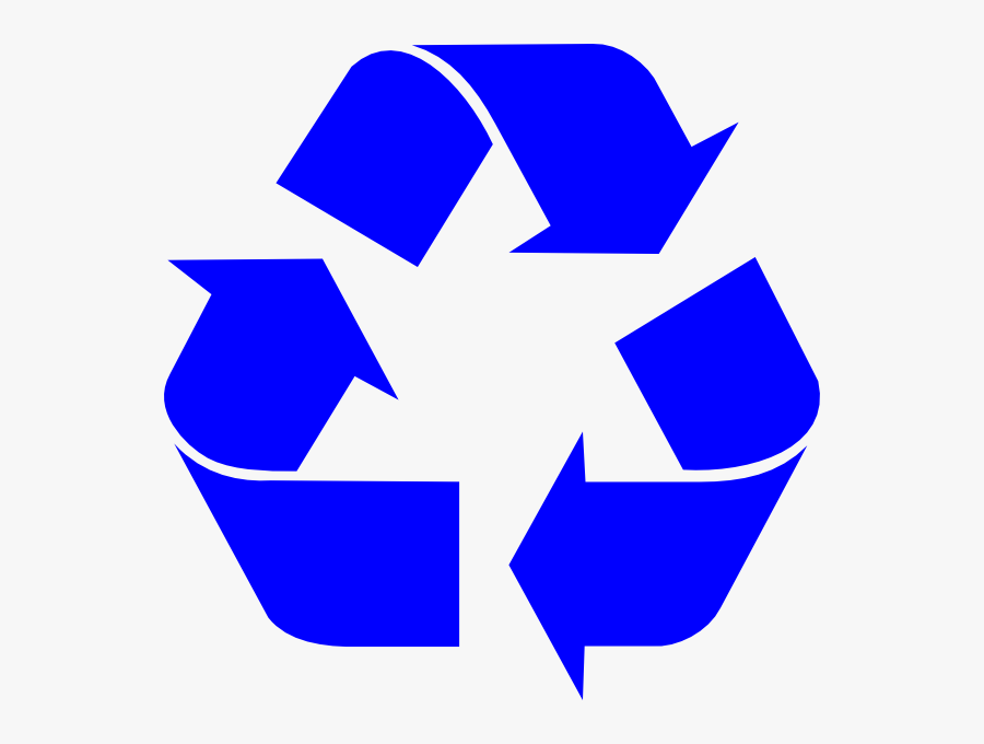 Recycle Clipart Blue, Transparent Clipart