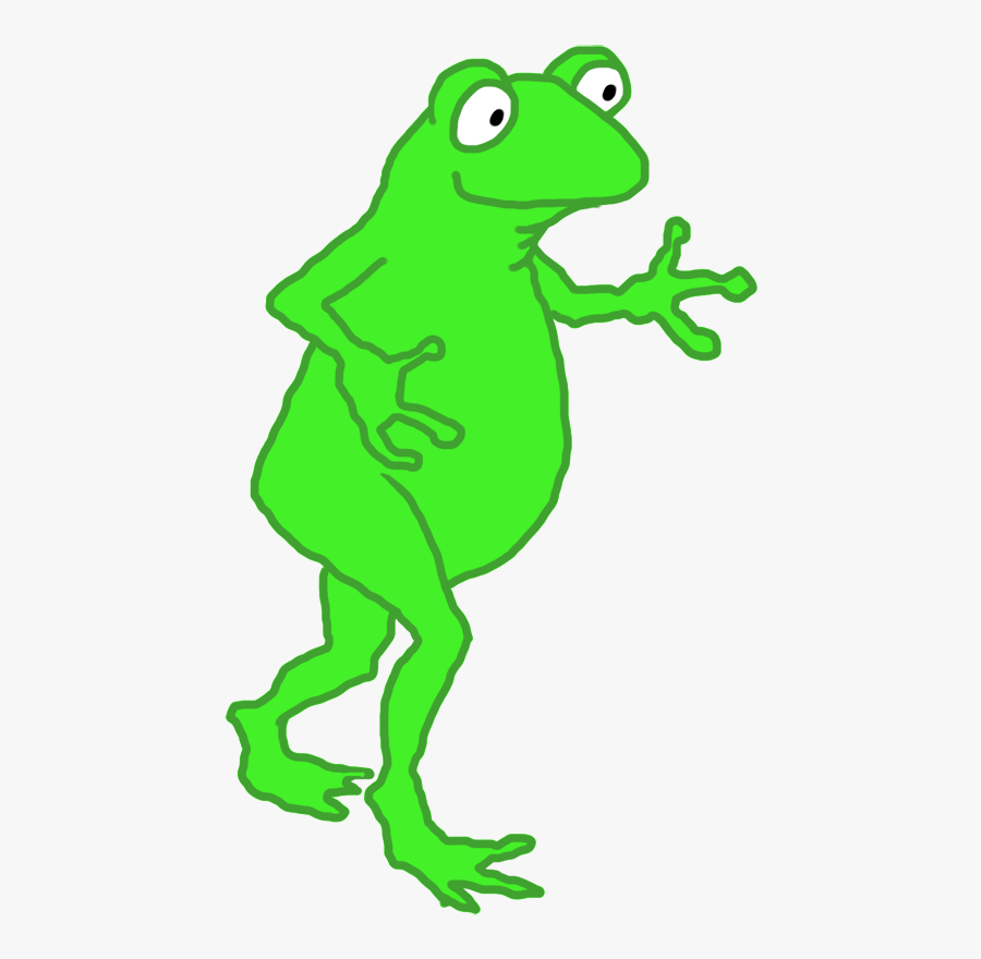 Frog Man - Dancing Frog Png, Transparent Clipart