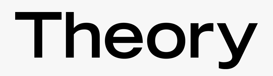 Theory - 띠 어리 로고, Transparent Clipart