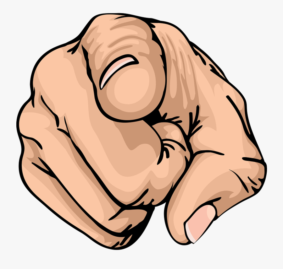 Png Finger Pointing At You - Finger Pointing At You Png, Transparent Clipart