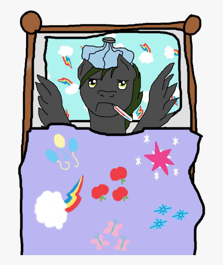 Patec, Bed, Cutie Mark, Get Well Soon, Oc, Oc Only,, Transparent Clipart