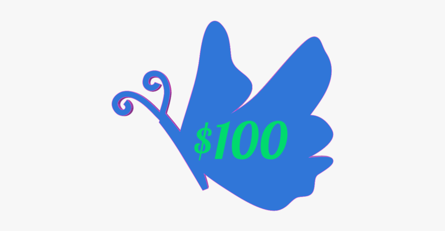 $100 Payment - Instagram, Transparent Clipart