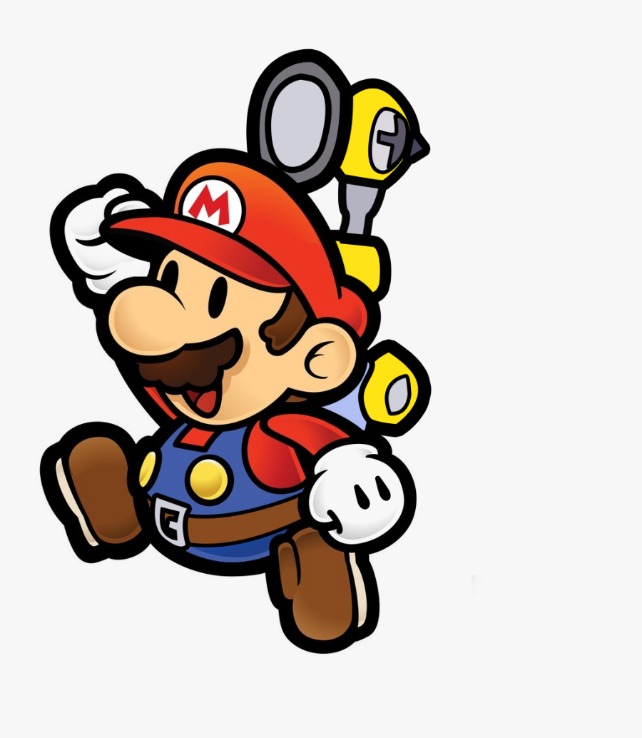 Transparent Sunshine Cartoon - Paper Mario Png, Transparent Clipart