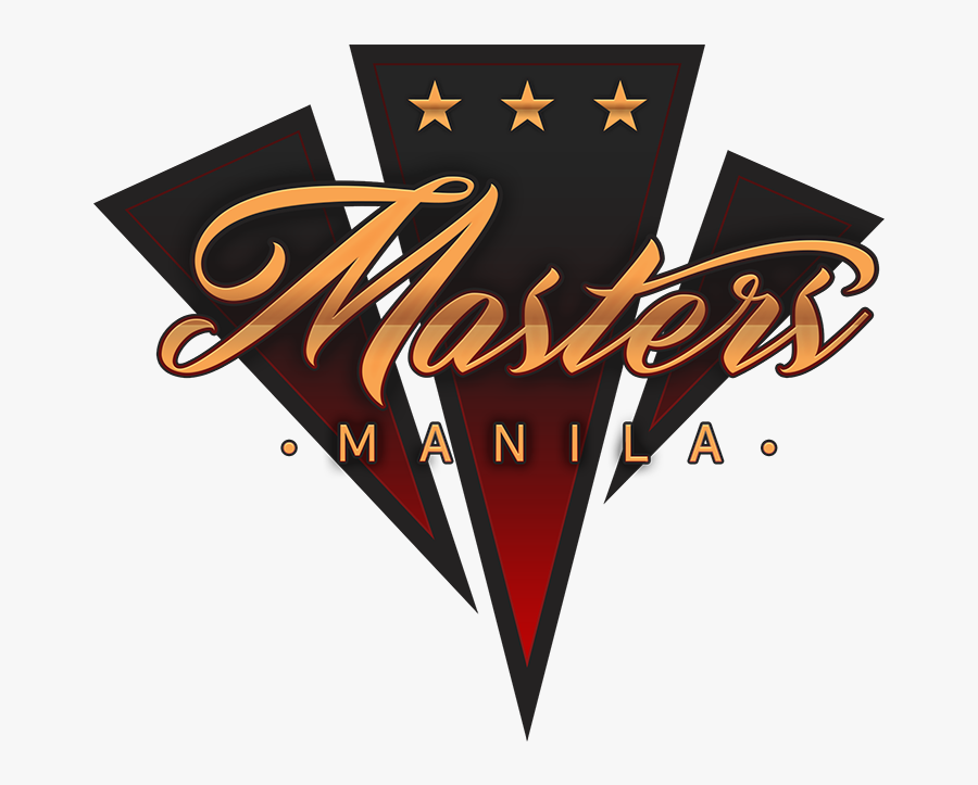 Clip Art The Official Website Tournament - Manila Masters Logo, Transparent Clipart