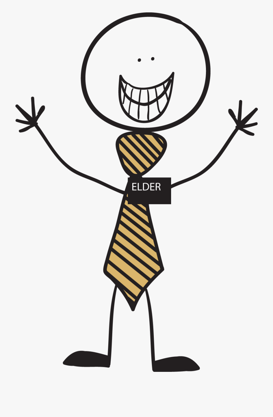 Portland Area Youth Every - Lds Missionary Stick Figure, Transparent Clipart