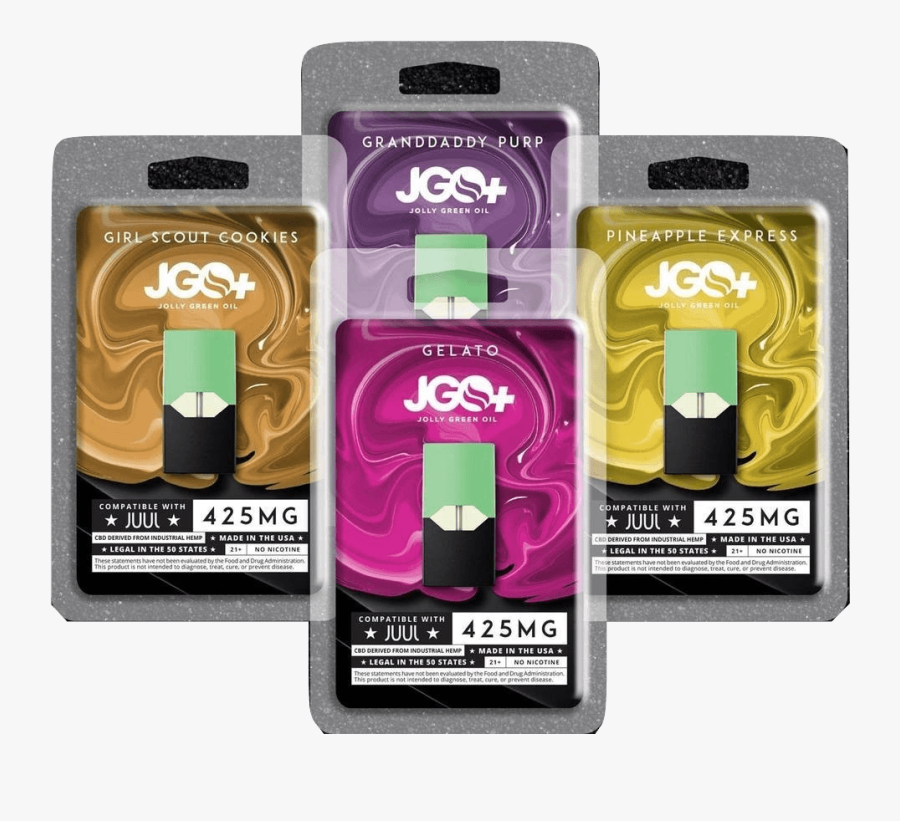 Green Machine Cbd Juul Pods - Cbd Oil In Juul Pods, Transparent Clipart