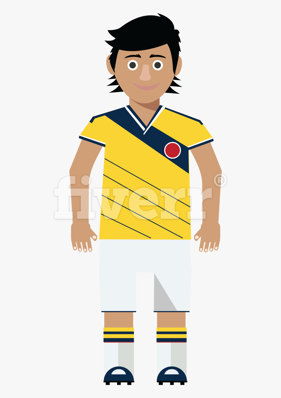 Clip Art A Flat Character - Cartoon, Transparent Clipart