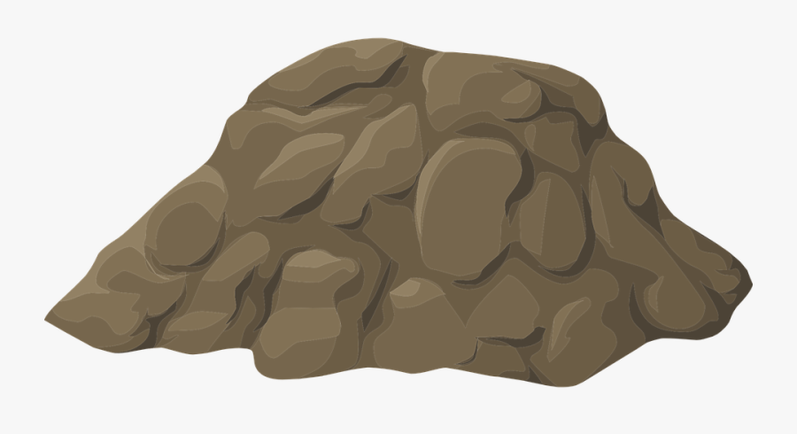 Dirt Pile Png - Monton De Piedra Png, Transparent Clipart