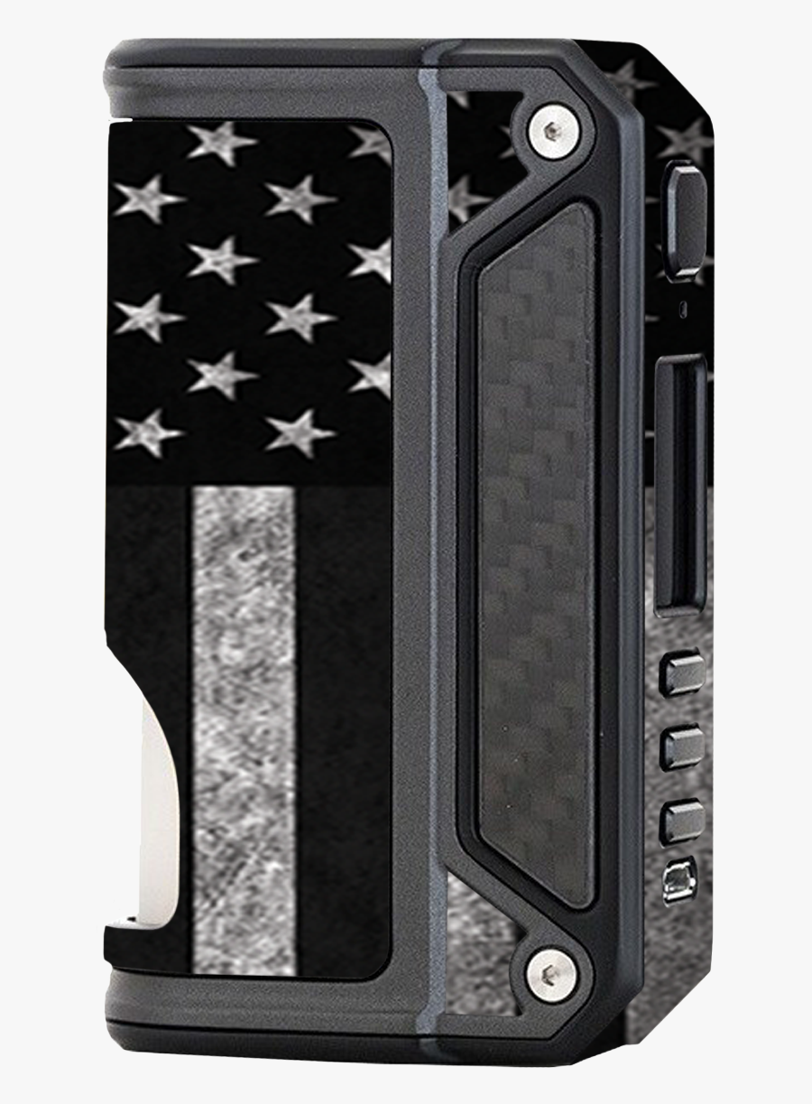 American Flag B W - Computer Case, Transparent Clipart