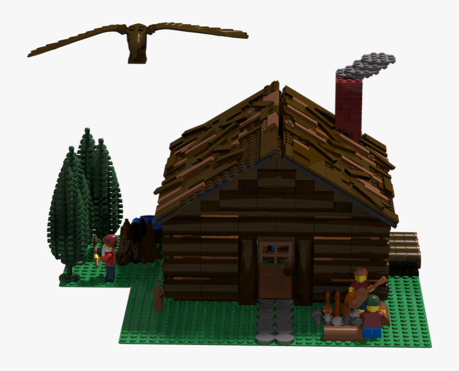 Transparent Log Cabin Png - Log Cabin, Transparent Clipart