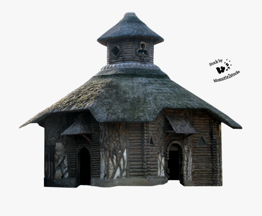 Hut - House Wood Png, Transparent Clipart