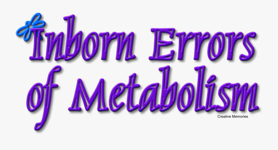 Born Error Of Metabolism, Transparent Clipart