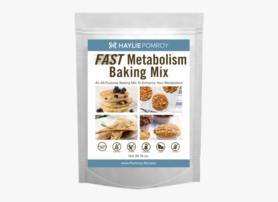 Clip Art Fast Metabolism All Purpose - Fast Metabolism Baking Mix, Transparent Clipart