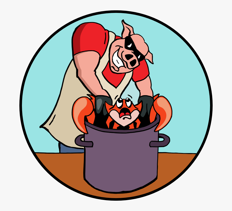 Crab Pig, Transparent Clipart