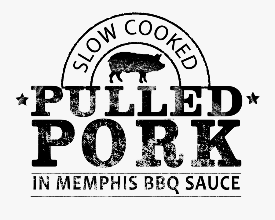 Pulled Pork - Hippopotamus, Transparent Clipart