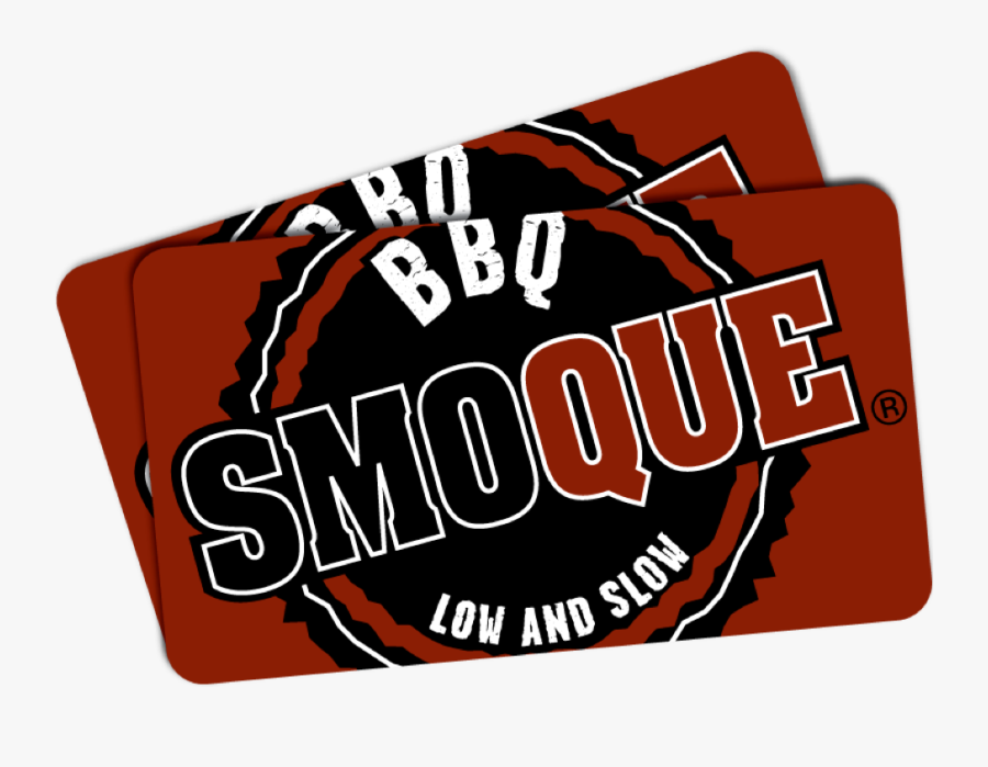 Smoque Gift Cards - Label, Transparent Clipart