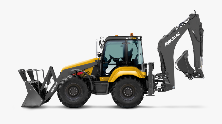 Backhoe Vector Loader, Transparent Clipart