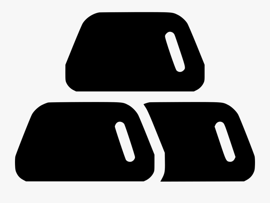 Gold Bars Comments - Slope, Transparent Clipart