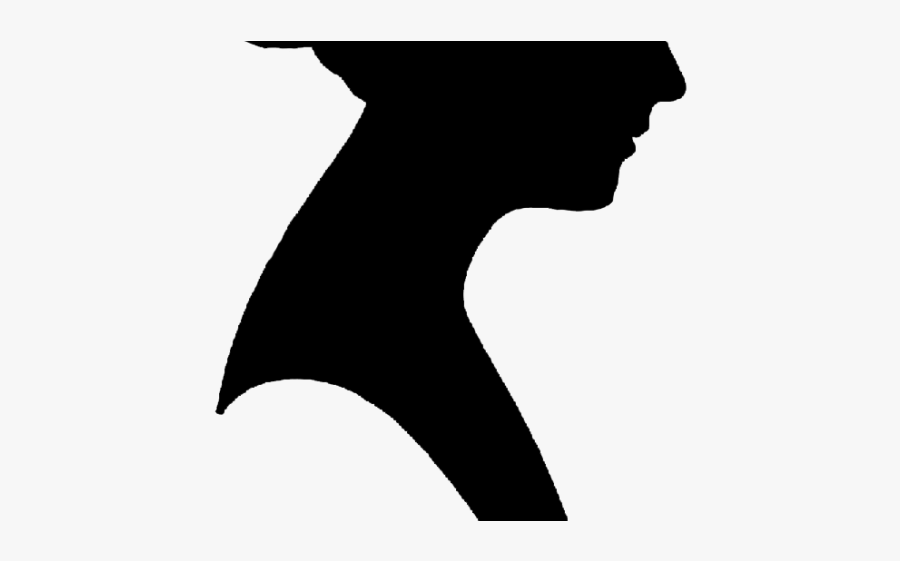 Vintage Woman Png Silhouette, Transparent Clipart