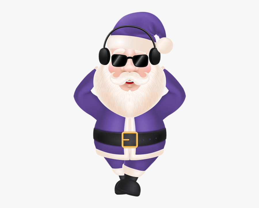 Cool Santa Claus Png, Transparent Clipart
