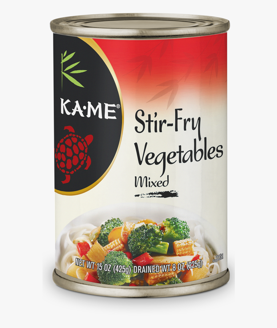 Canned Stir Fry Vegetables, Transparent Clipart