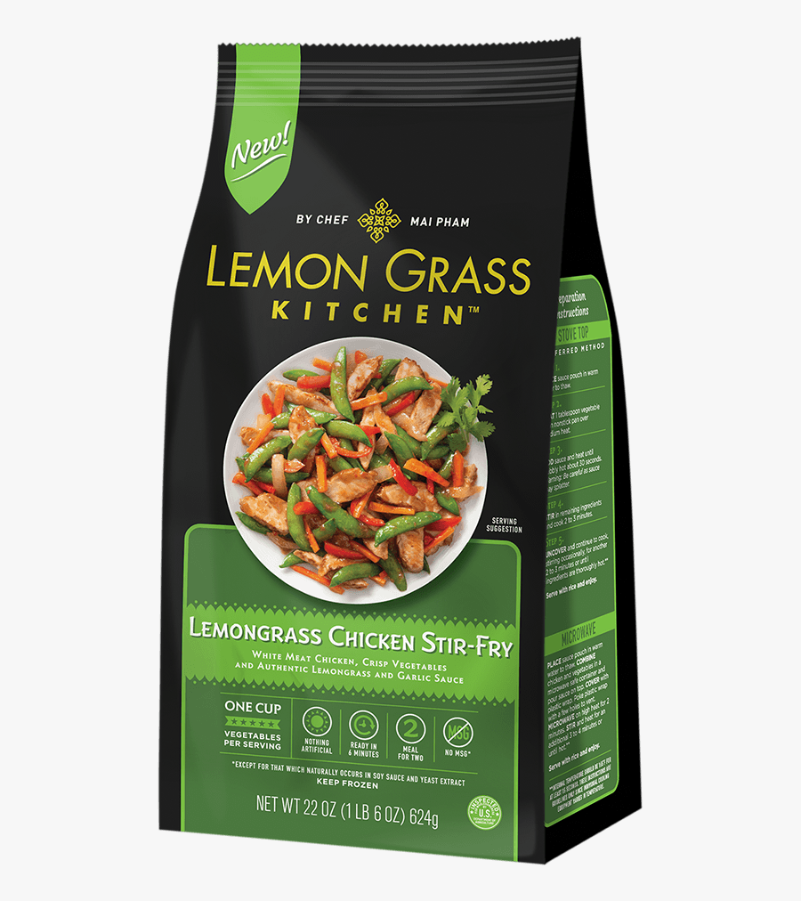 Lemon Grass Kitchen Beef & Broccoli Noodles, Transparent Clipart