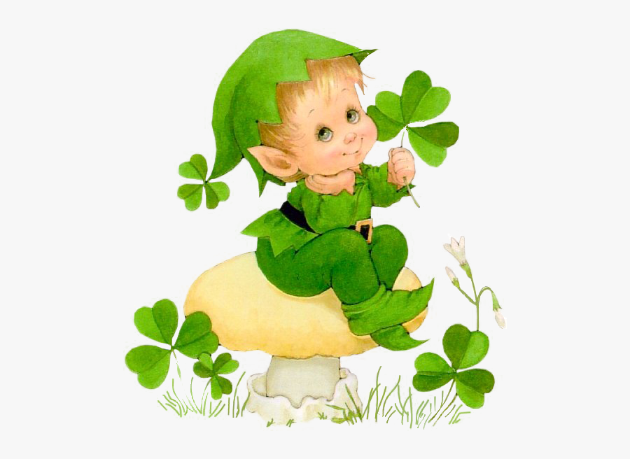 Cute Leprechauns, Transparent Clipart