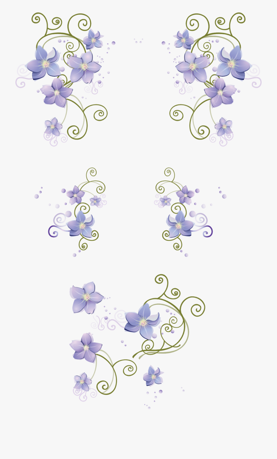 Delphinium Drawing Lilac - Imagens Desenhos Com Fundo Transparente, Transparent Clipart