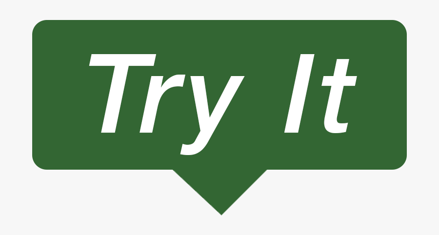 Try It Graphic - Poster, Transparent Clipart