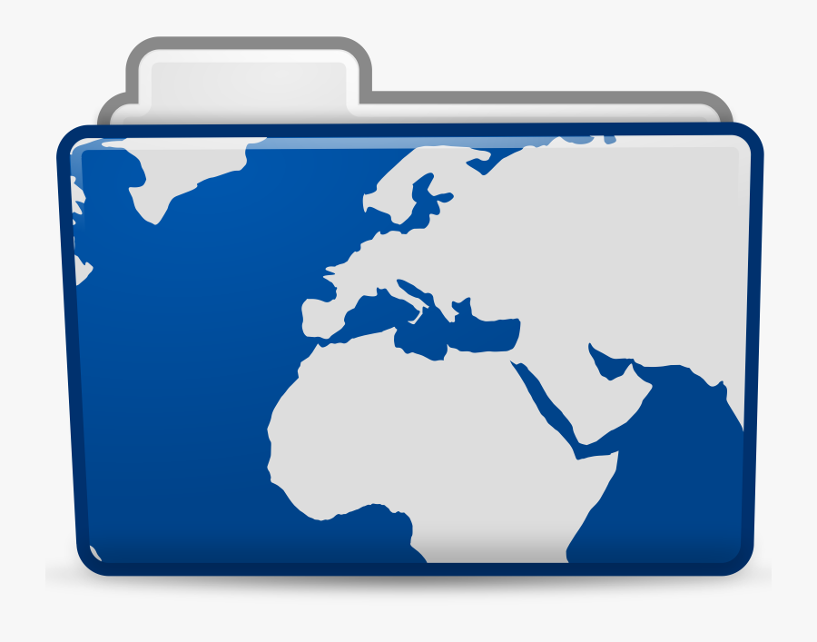 Internet Folder Png Clipart Computer Icons Internet - Brussels Airlines Network Map, Transparent Clipart