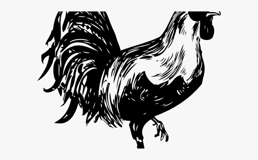 Fighting Rooster Tattoo Designs - Rooster Svg, Transparent Clipart