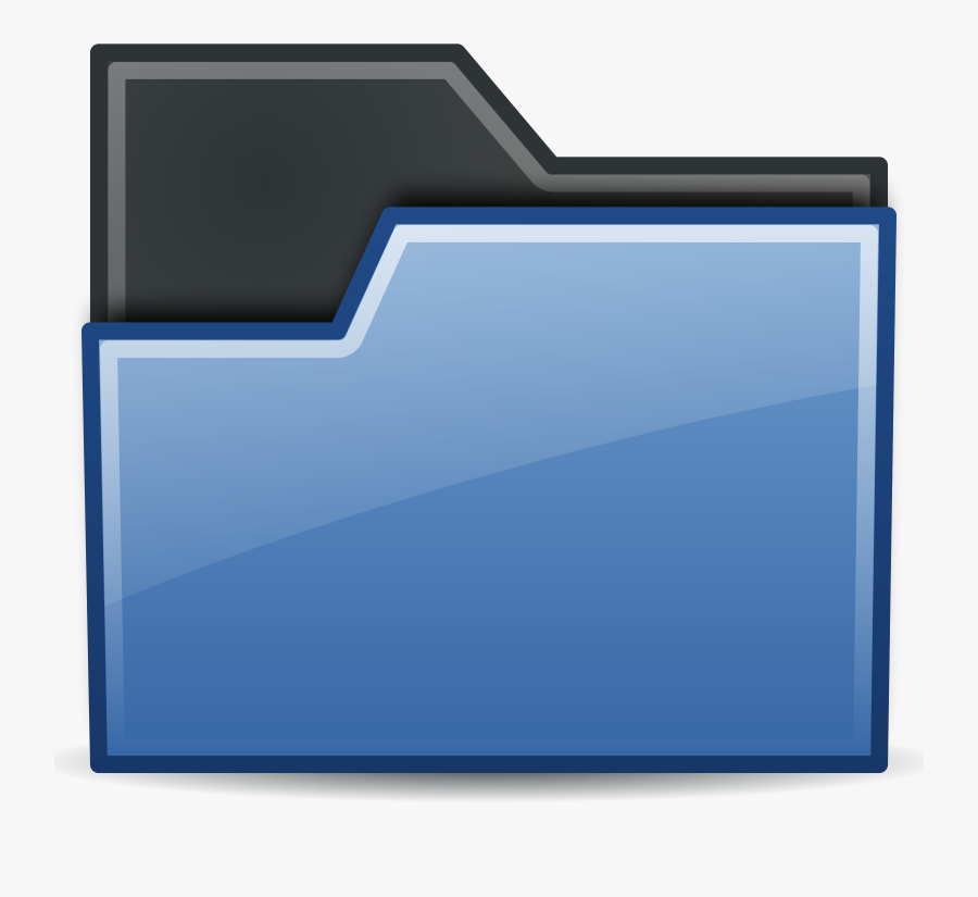 Big Image Png - Red Transparent Folder Icons, Transparent Clipart