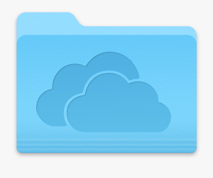Skydrive For Mac By Kleptonooch - Mac Os Folder Download Icon, Transparent Clipart