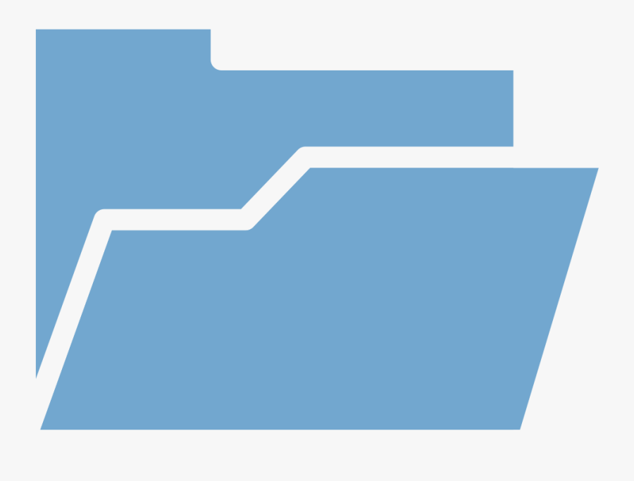 Folder 1 Icon-72a7cf - Colorfulness, Transparent Clipart