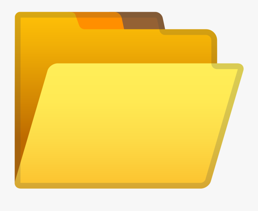 Folder Icon Png - Open File Folder Icon, Transparent Clipart