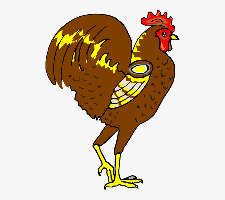 Gambar Kartun Hewan Ayam, Transparent Clipart