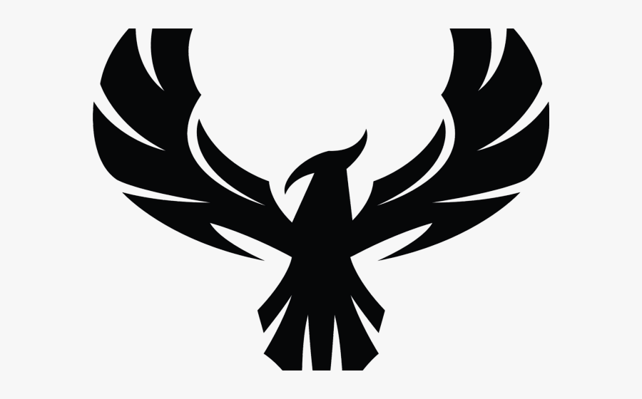 Phoenix Clipart Phoenix Silhouette - Silhouette Of A Phoenix, Transparent Clipart