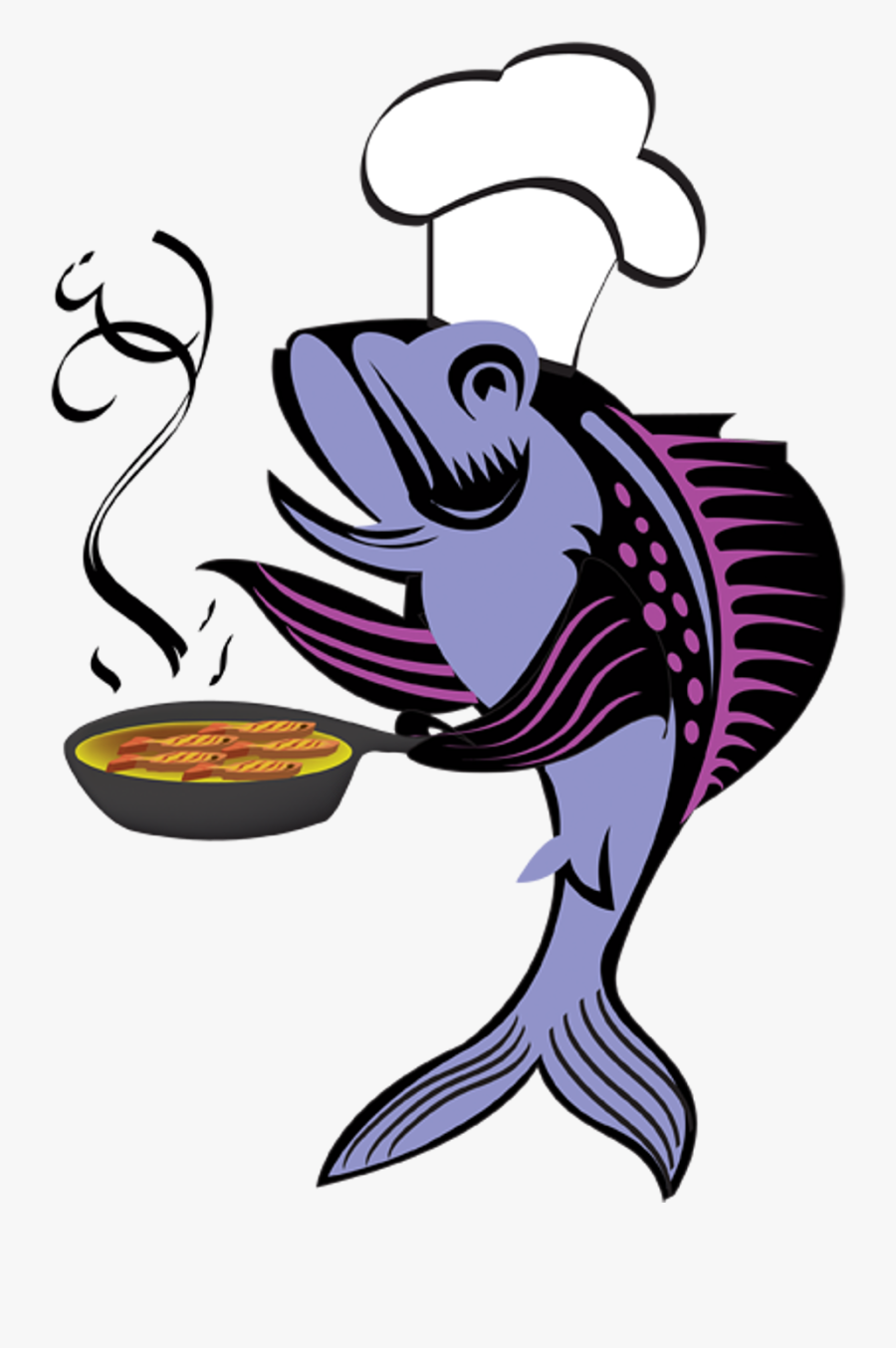 Camp Clipart Salute - Transparent Fish Fry Clipart, Transparent Clipart