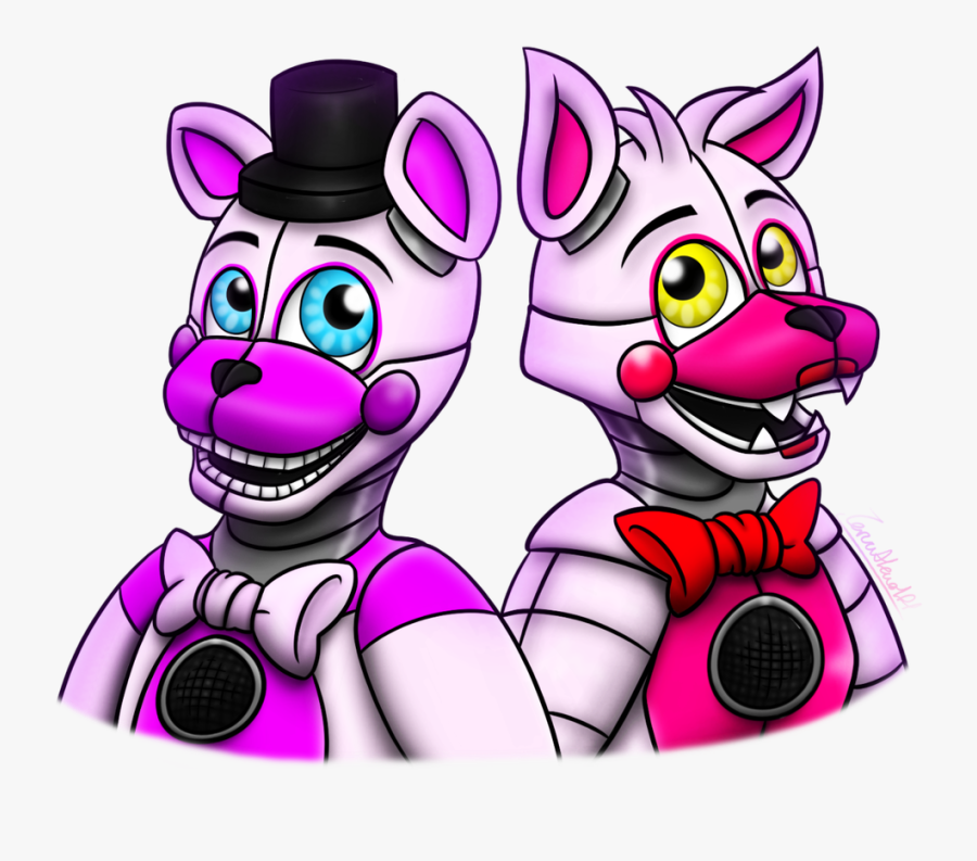 Freddy Clipart Sister Location - Fnaf Sister Location Funtime Freddy And Funtime Foxy, Transparent Clipart