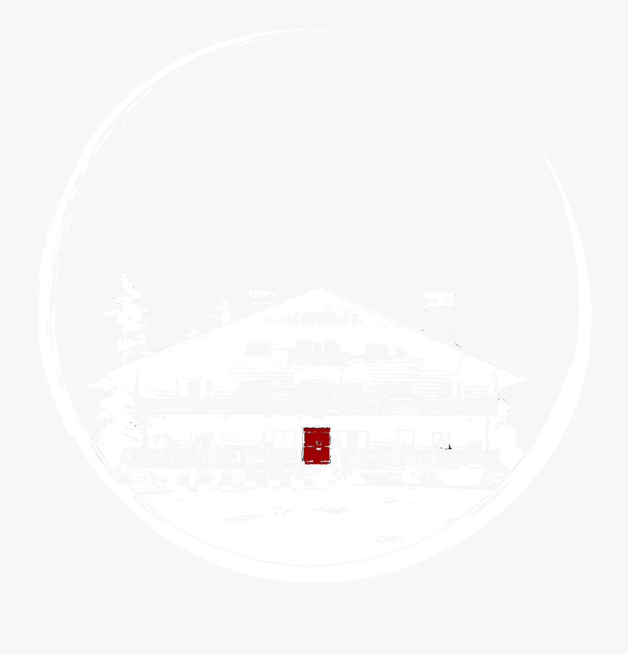 Driving To Camp Clipart Black And White No Logo & Clip - Circle, Transparent Clipart